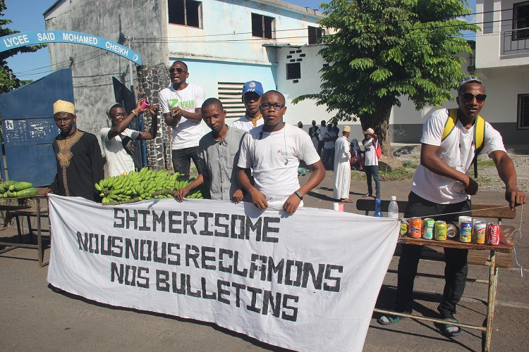 Grève au Lycée Said Mohamed Cheikh  « L'émergence, c'est nous! C'est l'éducation »